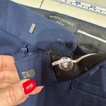 Banana Republic  Sloan Slim Ankle Pants navy Blue Size 4 office workwear Photo 8