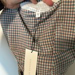 Veronica Beard Positano Belted Midi Plaid Poplin Picnic Dress Plaid sz 2 NWT Photo 8