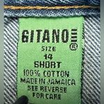 Vintage Gitano Jeans High Rise Mom Jeans 14 Short Tapered Med Wash Denim 80s Blue Size undefined Photo 6