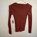 Active USA Viscose Rib Sweater Mauve Pink Photo 7