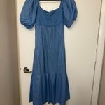 Cornflower Blue Tiered Dress Size M Photo 1