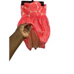 Trixxi Floral Print Lace Dress Sweetheart Neck Keyhole Back Strapless Sz 3 NWT Photo 5