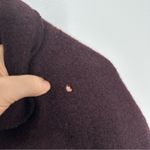 Vintage 100% Wool Tinu Cardigan Sweater Jacket Brown Embroidered Grandma Cottage Size M Photo 6