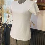 Necessitees Elevated Basic White Crew Neck T Shirt Photo 1