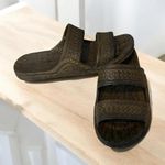 Pali Hawaii Women's Sandal Sz 8 Classic Jandal Slides Golden Brown Beach Slip On Photo 1