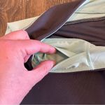 Avia Charcoal & Mint Green Cropped Workout Leggings Size L Photo 4