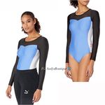 Puma XTG Ultramarine Blue Swimwear Bodysuit Size L NWT Photo 4
