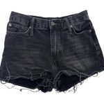 BDG Urban Outfitters Shorts Womens 26 Black Denim Distressed Cutoff Raw Hem Photo 0