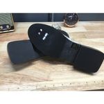 Ganni Platform Moccasins Loafers Women's 5 White Black Studded Slip-On Flats Photo 5