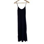 Leimere Navy Blue Cashmere Hampton Maxi Dress Size Medium dark academia preppy Photo 1