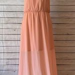 Double Zero  Maxi Dress With Lace Back Size Large Photo 0