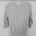 Splendid  Long Sleeve Maxi Dress Gray Size‎ Medium Photo 4