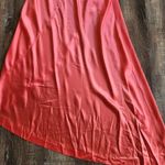 Retrofête Retrofete Sabrina Dress in Coral Size Large Halter Open Back NWT Sleeveless Maxi Photo 9