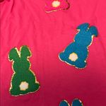 None Pink Bunny Graphic Women's Tee boutique bought medium super soft Photo 2