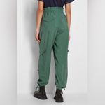 Ganni  Paper Bag Waist Cargo Pants in Myrtle Size 38 US 6 Photo 5