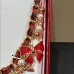 Piper  K | Christmas Plaid Bow Charm Necklace 🎄 Photo 6