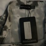 Pretty Little Thing  Black/White Flared Tie Dye Trouser 6 Bellbottoms High Rise NEW Photo 10