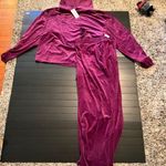 Alfani Velour Hoodie & Pants Pajamas Red Size XXL Photo 0