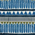 Farm Rio NEW  Swimsuit One Piece High Neck Cutout Floral Blue Geometric Size XL Photo 3