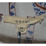 easel Size M Kimono Top Coverup Open Front Cardigan Geo Print Boho Tassels Photo 10