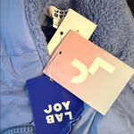 JoyLab NWT Joy Lab size XL Women's Blue Quilted Vest with Sherpa Photo 4