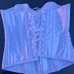 SheIn  White Satin Corset Shapewear Photo 3