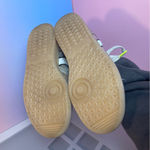 Verbenas Metallic Silver Leather Sneakers Trainers fashion comfort Sz 38, US 7.5 Photo 13