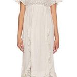 Free People  Bring The Romance Midi Dress in Harbor Fog Photo 0