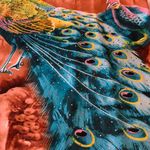 100% silk dress Brown Size M Photo 2