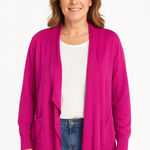 Diane Von Furstenberg  Cashmere Blend Draped Cardigan Size M VGUC Photo 0