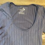 Free People  Lucky You Blue Layering Top Photo 4