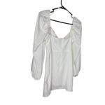 Princess Polly  White "Lillie" Long Sleeve Mini Dress Sweetheart Corset Size US 6 Photo 7