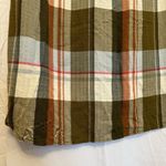 Anthropologie  Pilcro Size‎ Medium Plaid Side-Slit Maxi Tunic Duster Button Down Photo 6