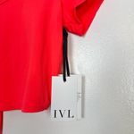 IVL Race Pace Short and Open Back Top in Fiery Coral Size US 6/Small NWT Red Photo 7