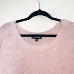 EXPRESS Light Pink Dolman Sleeves Oversized Sweater Photo 1