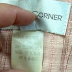 Vintage Casual Corner Button Down Blouse With Built In Vest Pink 16 Photo 3