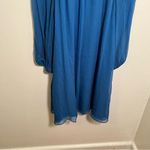 Diane Von Furstenberg  DVF Fenobe Silk Mini Dress Cerulean Blue 6 Photo 11