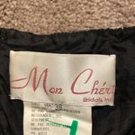 Mon Cheri  Bridals Black Sequin Beaded Two Piece Top & Pants Set SIZE 38 Photo 8