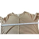 Talbots Vintage  Gold Sparkle Long Sleeve Stretch Lightweight Cardigan Top 2x Photo 9