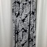 Lane Bryant Black&White Palm Print Knit Maxi Dress Sz.26/28 Photo 5