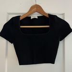 Aritzia  ribbed black top Photo 1