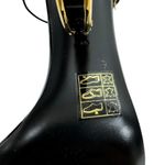 Dolce & Gabbana NEW Kiera Baroque Lamb Leather Sandals Black Size IT40/US10 Photo 11