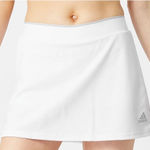 Adidas  Women's Core Club Skirt White, built in shorts, White, Large, NWT Photo 0