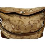 Coach Vintage Y2k NYC Chelsea Brown Suede Signature Hobo Bag Purse No D06J-10143 Photo 0