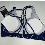 The Free Yoga Womens Blue Star Print Sports Bra Leggings Set L XL Constellation Size undefined Photo 2