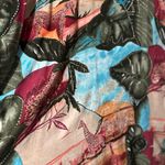 Woman Within Women's Green Blue Short Sleeve Safari Maxi Dress Size 3 X Photo 2