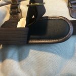 Diane Von Furstenberg  Canvas Leather Satchel Overnite Travel Bag Logo Key Lock Photo 6