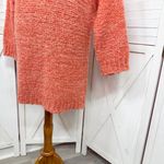 Free People She’s All That Alpaca Knit Funnel Neck Tunic Sweater Orange XS Photo 6