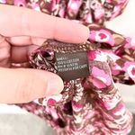 J. McLaughlin  Berlin Midi Dress Pink Brown Floral Size L Photo 4