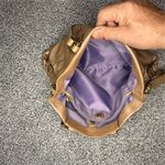 Coach Ashley Large Beige Leather Carryall Satchel Shoulder Bag Photo 9